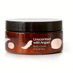 Unscented Body Cream with Argan